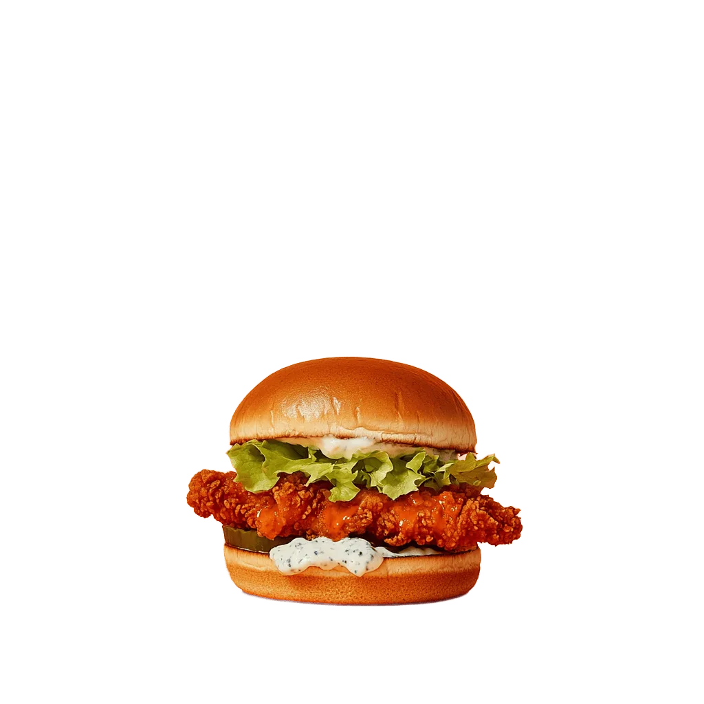Buffalo Chicken Sandwich foodtruck düsseldorf