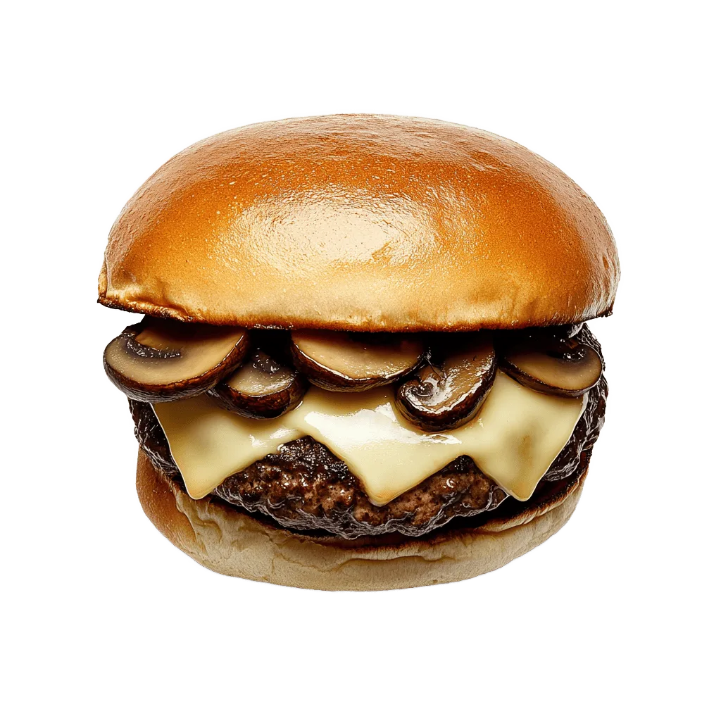 Mushroom Swiss Burger foodtruck düsseldorf Mushroom Swiss Burger foodtruck düsseldorf