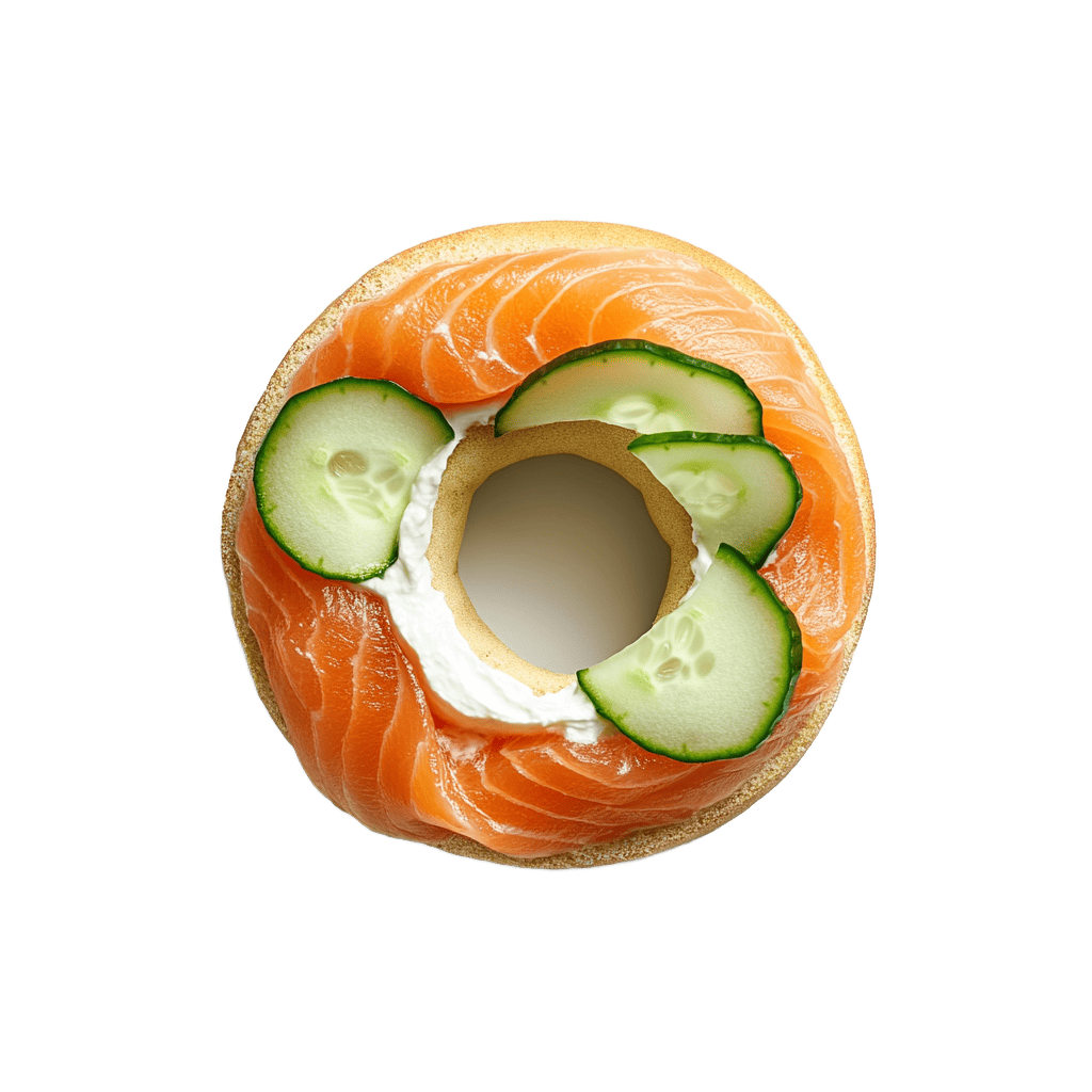 Smoked Salmon Bagel sandwich foodtruck düsseldorf