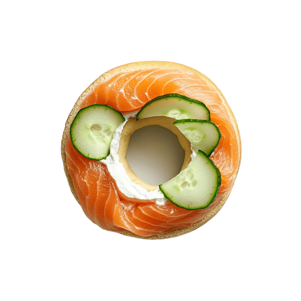 Smoked Salmon Bagel sandwich foodtruck düsseldorf
