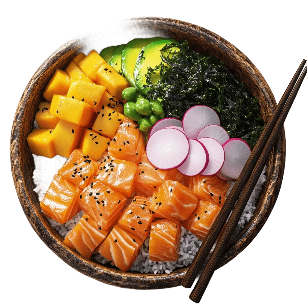 hawaiian poke bowl foodtruck düsseldorf